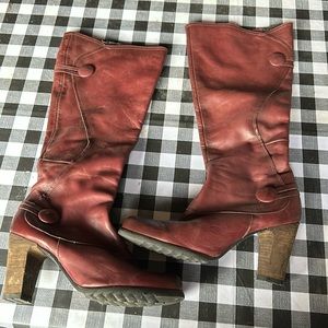 Like New Miz Mooz just below the knee boots!